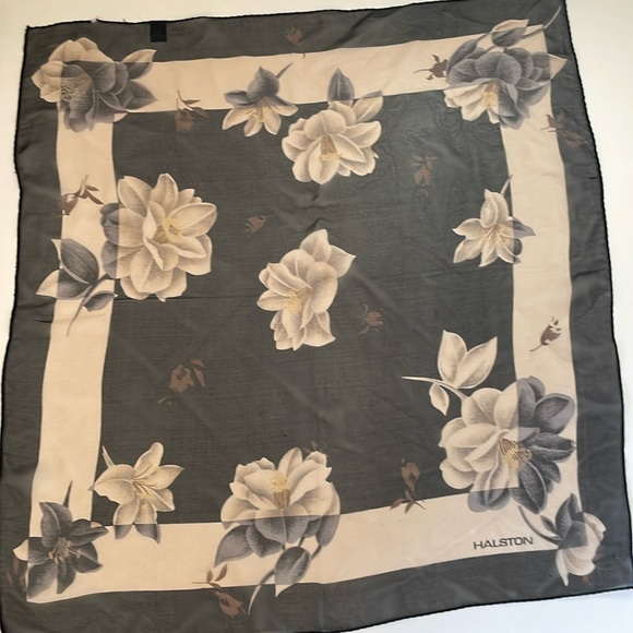 Halston Silk Scarf - Picture 4 of 8